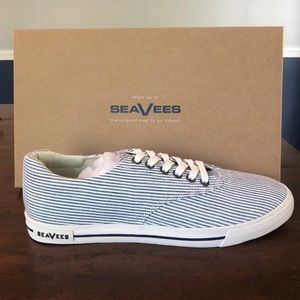 SeaVees Hermosa Plimsoll Seersucker Sneaker